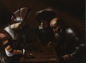 Mattia Preti, Partia Tryktraka, olej, płótno, 108 x 146 cm, nr inw. ZKW/6257